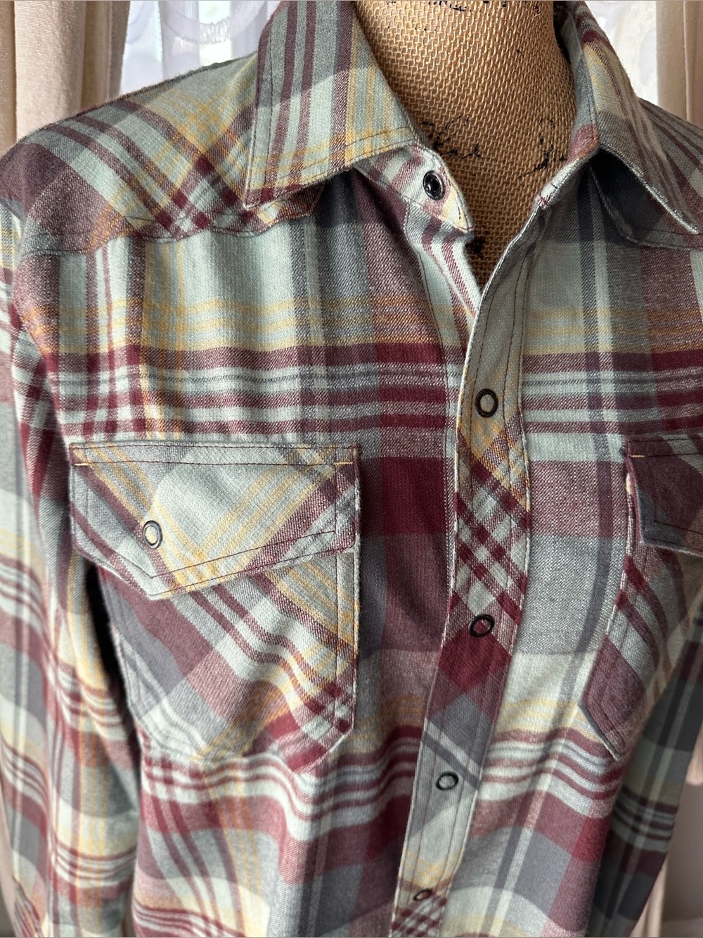 L.L Bean Katahdin Performance Traditional Fit Flannel Shirt NWT - Picture 3 of 10